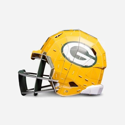 Quebra-cabeça capacete de futebol americano 3D Green Bay Packers PZLZ (NFL) - Imagem 1 de 4