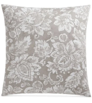 Charter Club Jacobean European Sham, Cotton, 300TC, Smoke 👍 - Image 1 of 4