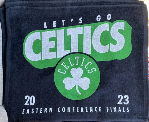 Boston Celtics 2023   Rally Towel Cover