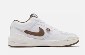 Size 9.5 - Jordan Stadium 90 White Archaeo Brown W - Picture 1 of 5