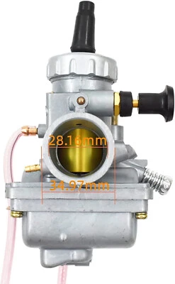 28mm Carb for YAMAHA DT175 DT 175 Carburetor 1976-1981 MIKUNI VM24 M CA18 - Image 1 of 2