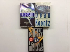 Dean Koontz 3 book lot. Classic mystery and thriller paperbacks. - Picture 1 of 4