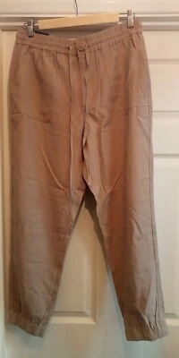 Tahari Beige Elasticated Waist Chinos Size Large - Image 1 of 4