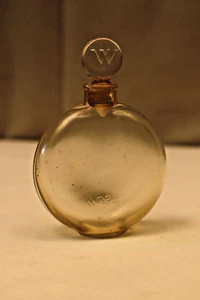 Antique René Lalique Clear Glass 'Worth' Perfume Bottle France Empty Collectible - Picture 1 of 13