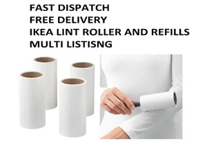 IKEA BASTIS Refill Lint Roller 60 Sheets Remove Dust & Fluff - Picture 1 of 14