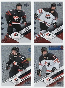 2024 2024-25 Upper Deck Team Canada Juniors lámina de plata elige de la lista - Imagen 1 de 1