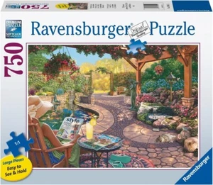 Ravensburger 750 Piece Large Format Jigsaw Puzzle - Cosy Backyard Bliss - Picture 1 of 1