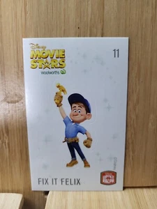 Disney Movie Stars STICKERS🏆#11 FIX IT FELIX - Woolworths🏆 - Picture 1 of 1