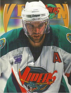 1998 Detroit Vipers vs. Indianapolis Ice IHL Hockey Program #FWIL
