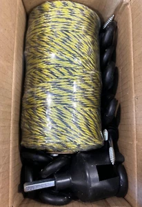 330 Feet Electric Fence Polywire, 100 Meters 1/8" Diameter Portable Electric Fen - Picture 1 of 8
