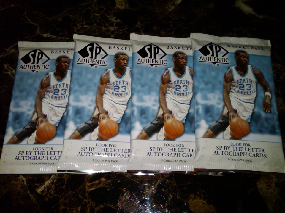 (4) 2012-13 UD Sp Authentic Basketball Hobby Packs! Jordan Lebron or RC Auto?!? - Image 1 of 1