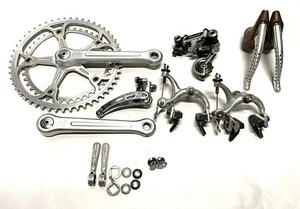 Campagnolo Super Record Strada Road Bike Groupset Vintage Campy Made in Italy - Picture 1 of 10