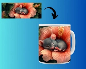 Kaffeetasse Kleine Maus Tasse Kaffeebecher Geschenk Keramik - Bild 1 von 1