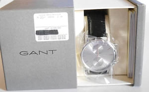 GANT PARK HILL DAY-DATE-9 Quartz Herren Armbanduhr Leder-Armband Uhr Men`s Watch - Bild 1 von 3