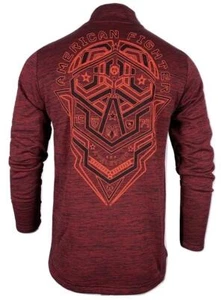 AMERICAN FIGHTER Men's Pullover L/S HAWTHORN Mock Neck Premium MMA - Picture 1 of 8