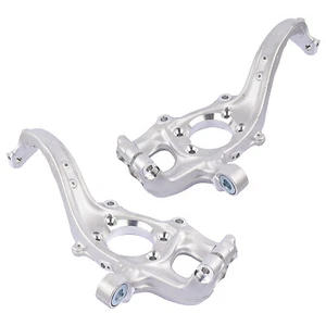 Front Steering Knuckle Right+Left For 09-10 Audi A4 A5 Quattro Q5 S4 S5 3.0 4.2L - Picture 1 of 7