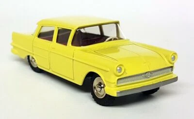Atlas Dinky Toys Reproduction - 177 Opel Kapitan Yellow Diecast Model Car - Image 1 of 4