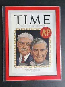 Time Magazine Time 13. November 1950 George & John Hartford - kein Etikett 423 - Bild 1 von 1