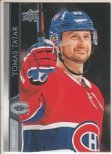 Tomas Tatar (Canadiens) 2020/2021 Upper Deck Series 1 Hockey Card - Number 100