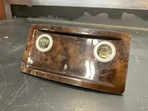 08-10 BMW E60 525i 528i 530i 550i idrive center console rear dual outlet trim - Picture 1 of 2