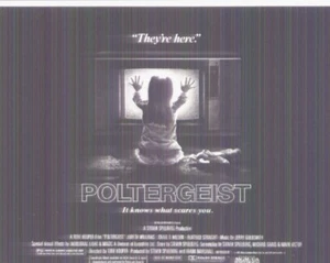 Tarjeta coleccionable de películas de terror de culto personalizadas Poltergeist - Imagen 1 de 2