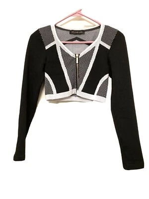 Новый без ценников черно-белый спортивный топ Whitney Eve размер Small - Изображение 1 из 4