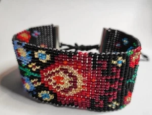 Art Jewellery Beads Bracelet Handmade Original Unique - Picture 1 of 8