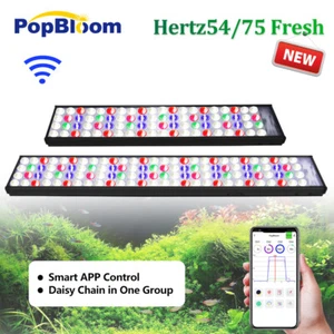PopBloom WiFi Aquarium Light Fish Tank Full Spectrum for 36" 48" 72" Plant Tank - Picture 1 of 20