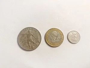 Portugal 200 Centavos Coin 3 Coin Set 1983 1991 2016 - Bild 1 von 2