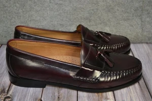 Johnston & Murphy Lammfell Schuhe Herren 13 Quaste Halbschuh Leder Elegant Braun - Bild 1 von 20