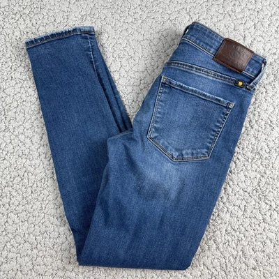 Pantalones de mezclilla ajustados Lucky Brand Hayden para mujer talla 2/26 azul lavado medio Foto 1 de 4