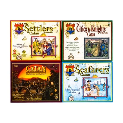 Mayfair Board Jeu Colons de Catan Collection #16 - Base Jeu +6 Ex VG NM - Photo 1/2