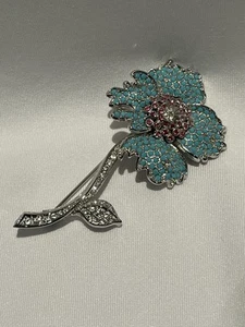 Nolan Miller “Carnation” Flower Brooch. - Picture 1 of 5