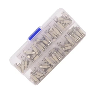 100 Stück 5x20mm Elektrische Keramik Sicherung Kit Sortiment Amp 0,2 A-15A - Picture 1 of 6