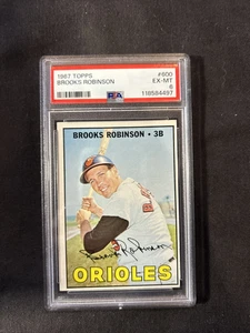 1967 Topps  grade 6 #600 Brooks Robinson SP - Picture 1 of 2