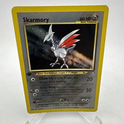 2000 Pokemon Neo Genesis 1st Edition Skarmory Holo #13/111 HP - Image 1 of 4