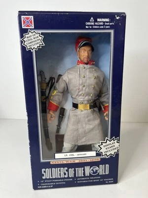 1997 Soldiers of the World Civil War Confederate Lt. Colonel-Artillery NEW - Image 1 of 4