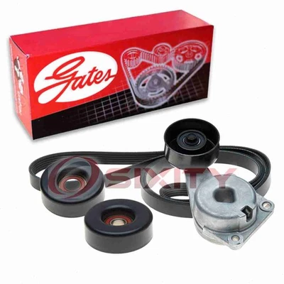 Kit completo de componentes de transmisión por correa serpentina Gates para Ford AW 2006-2010 Foto 1 de 4