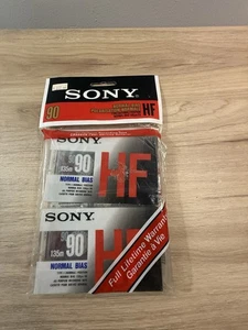 Sony HF 90 Normal Bias Leerkassette (2er Set) - 90min - Bild 1 von 2