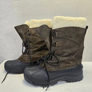 Adventuridge Winterstiefel Herren 12 braun wasserdicht isoliert Schneestiefel NEU - Bild 1 von 10