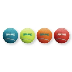 Outward Hound Squeaker Ballz Fetch Dog Toy, XS - 4 Pack - Picture 1 of 3