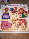 Selecta Greifpuzzle Steckpuzzle Puzzle Holz Spiel Holzpuzzle Bauernhof Tiere