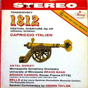 TCHAIKOVSKY: 1812 OVERTURE (DORATI) MERCURY LIVING PRESENCE-QUALITY USED LP VG+ - Picture 1 of 1