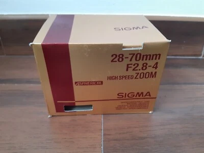 Sigma 28-70 f/2.8-4 High Speed Zoom Aspherical para Canon  - Imagen 1 de 4