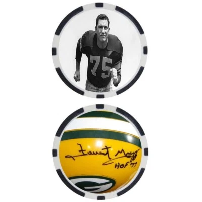 FORREST GREGG SIGNED Poker Chip - Top 100 NFL Football Player - Image 1 of 2