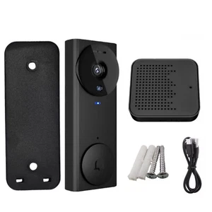 Wireless Security WiFi Smart Doorbell Intercom Video Camera Bell For ULooka - Picture 1 of 9