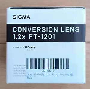 Sigma Umbauobjektiv 1,2x Fuß-1201 für Sigma dp3 Quattro/Japan - Bild 1 von 2