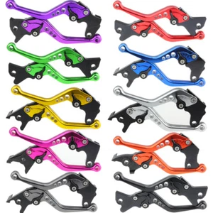 FXCNC CNC Short Brake Clutch Levers For HYOSUNG  GT650R 2006-2009 2008 2007 Set - Picture 1 of 25