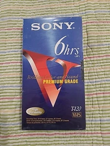 Sony 6 Stunden Brilliant Cold And Sound Premium Grade T-120 Neu VHS - Bild 1 von 3