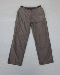 Trespass Cargo Trousers Mens W36 L31 Brown Belt Straight Hiking Walking Outdoor - Picture 1 of 16